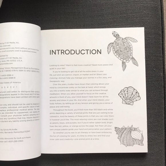 Stress Less Coloring Book - Picture 3 of 3